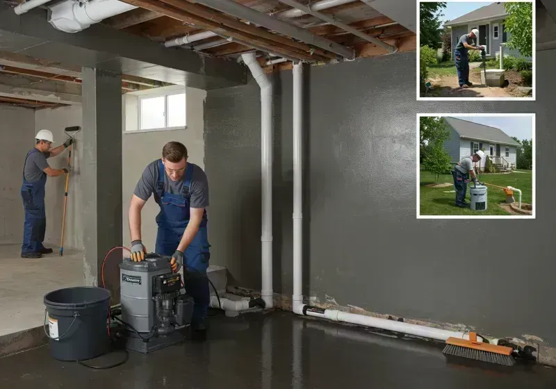 Basement Waterproofing and Flood Prevention process in Rushville, IL